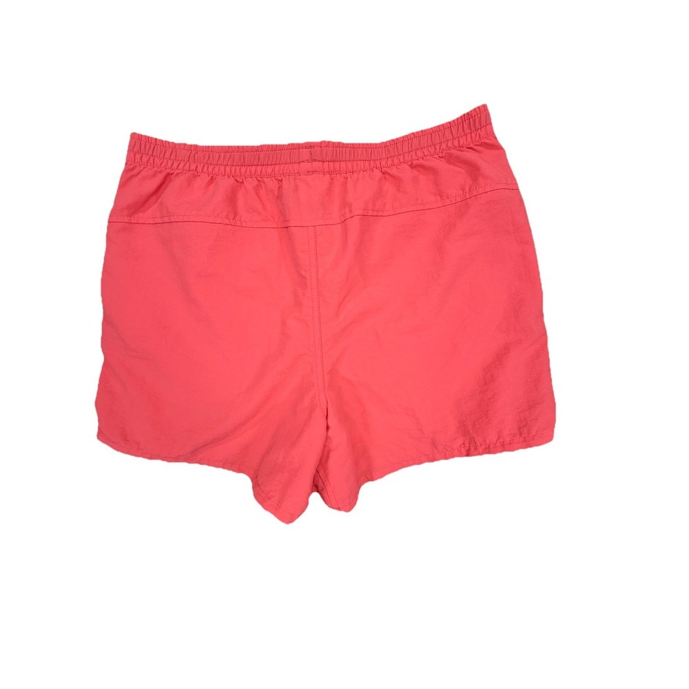 Patagonia Shorts Womens Medium Baggies Coral Pink Unlined Pockets Run Hike Walk - Picture 4 of 9